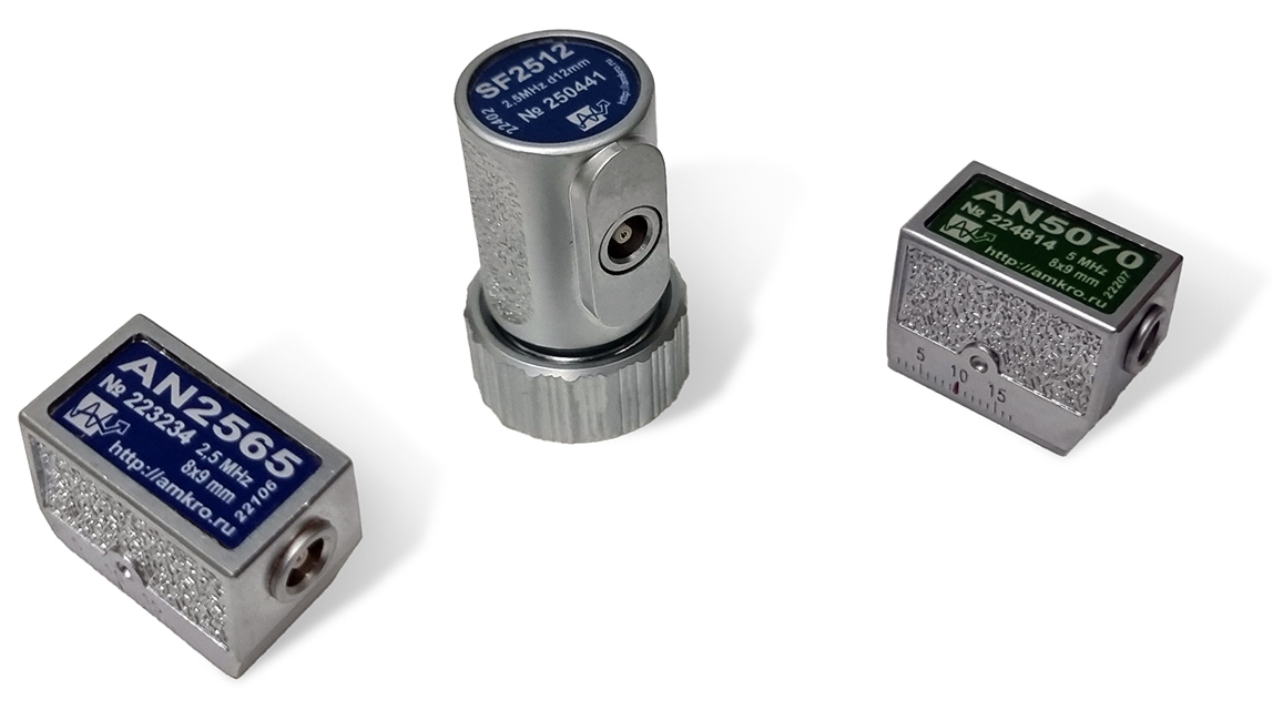 Базовые преобразователи для дефектоскопа УСД-10 RF