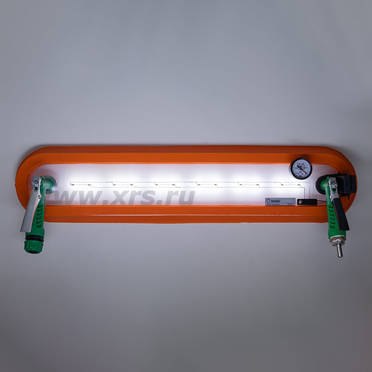 Рамка плоская 620 × 80 мм с подсветкой